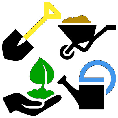 Logo des travaux du jardin