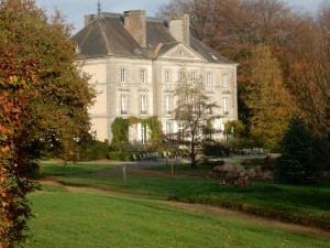 une vue du château 