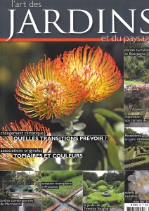 L'Art des jardins et paysages avril 2016